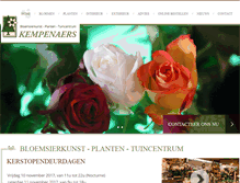 Tablet Screenshot of kempenaers-evers.be